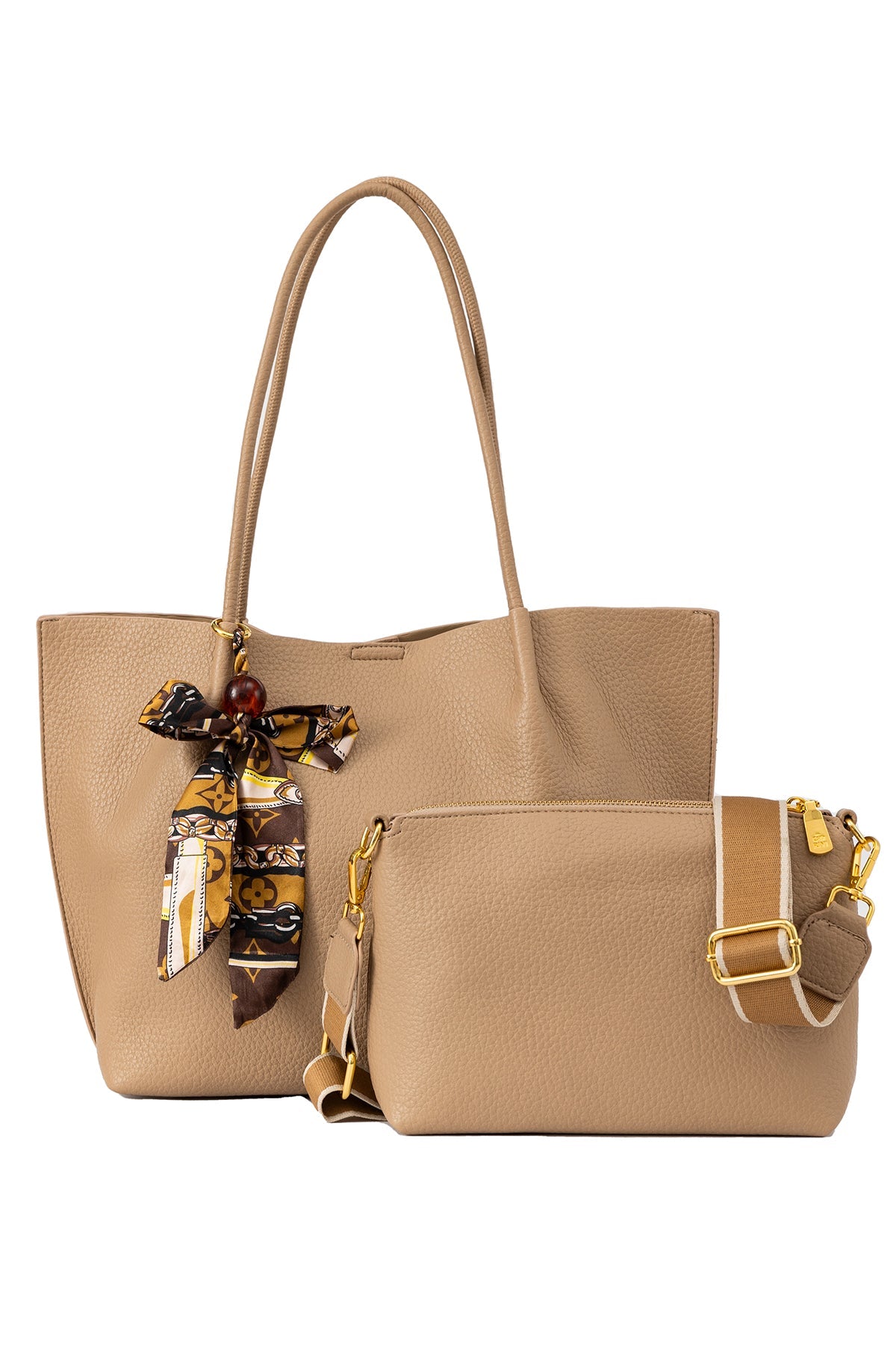 Women's Handbag Scott Cashmere Design - Camel Style 7