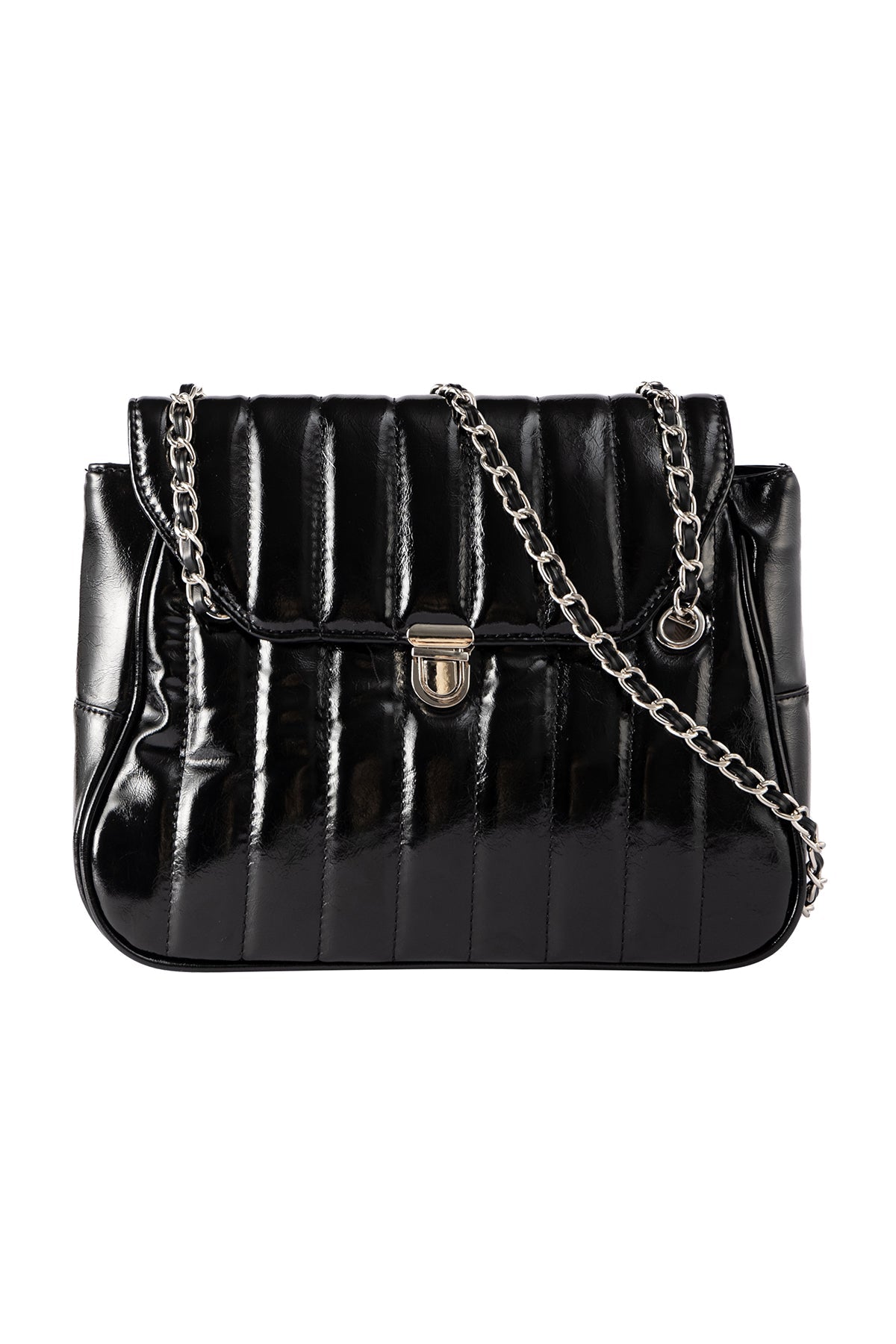 Women's Handbag Scott Cashmere Design - Black Style 6