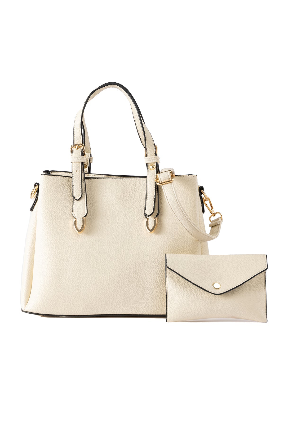 Women's Handbag Scott Cashmere Design - Off White Style 3