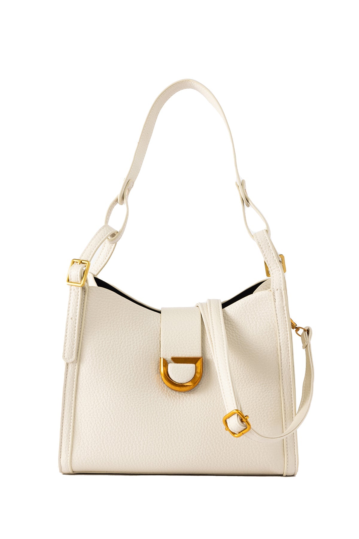Women's Handbag Scott Cashmere Design - White Style 2