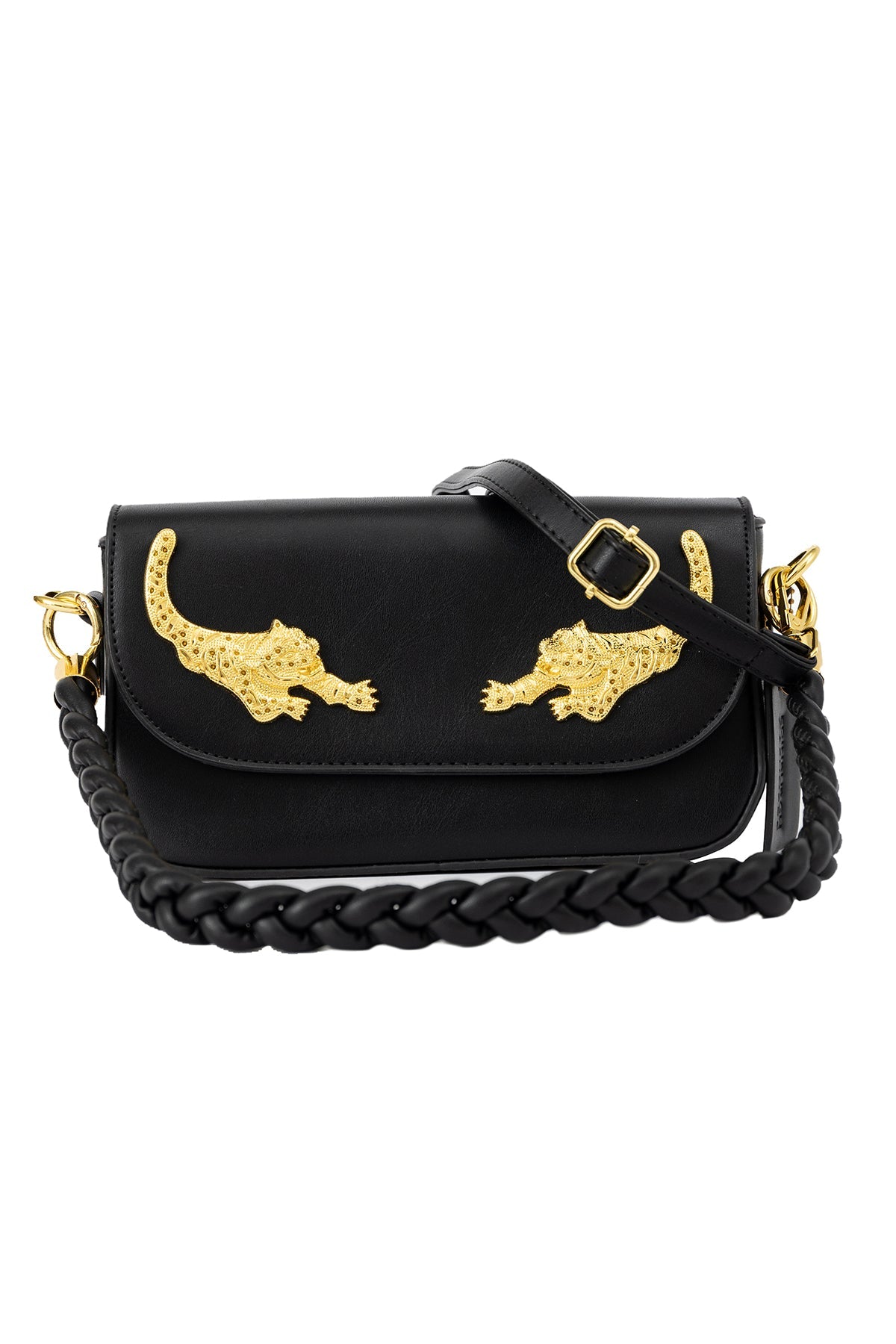 Women's Handbag Scott Cashmere Design - Black Style 13