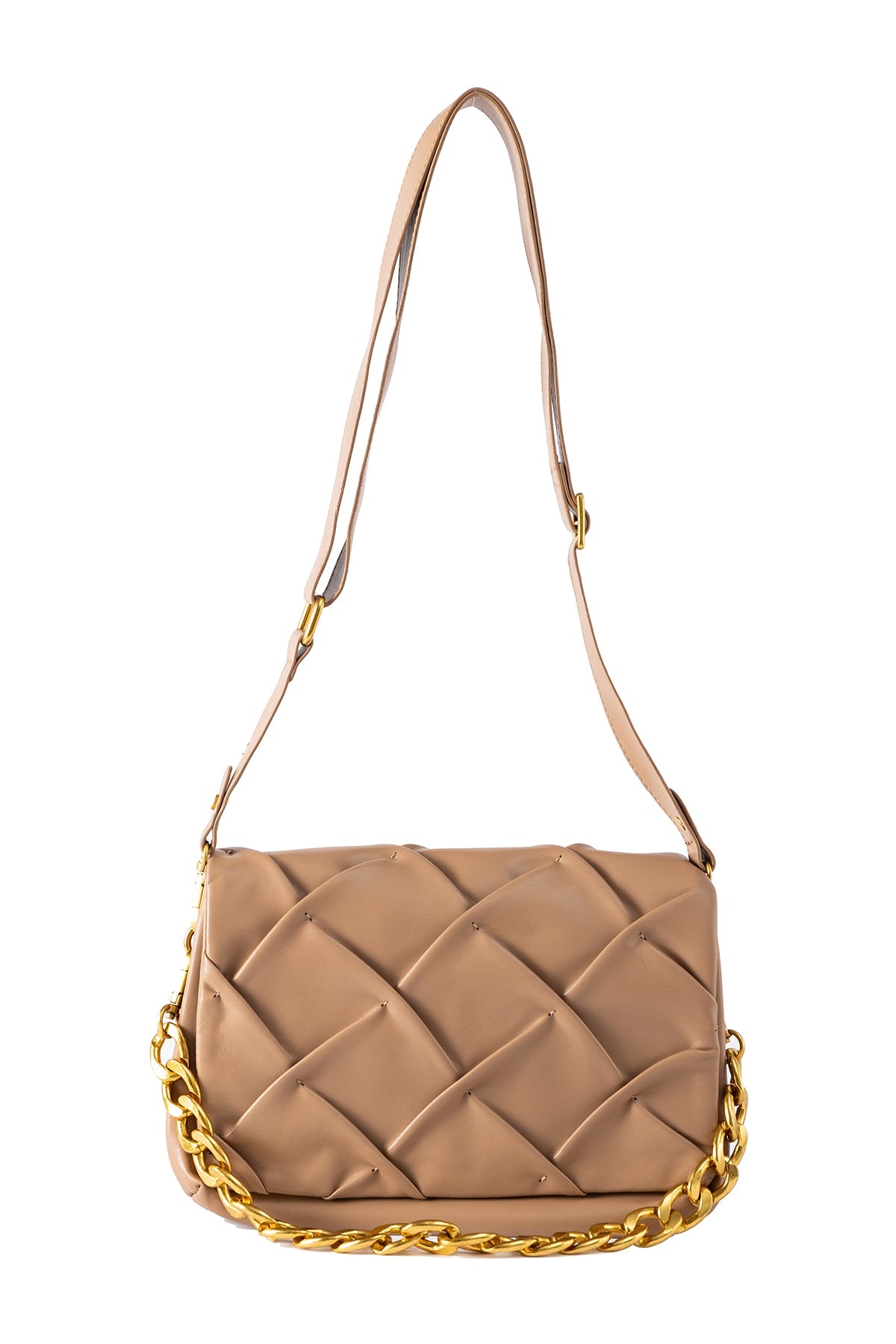 Women's Handbag Scott Cashmere Design - Beige Style 2