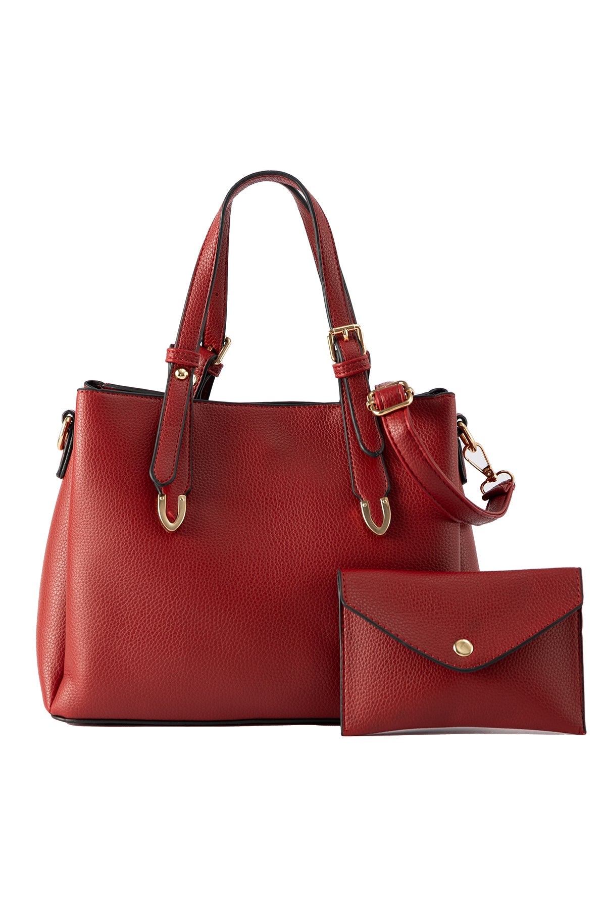 Women's Handbag Scott Cashmere Design - Cherry