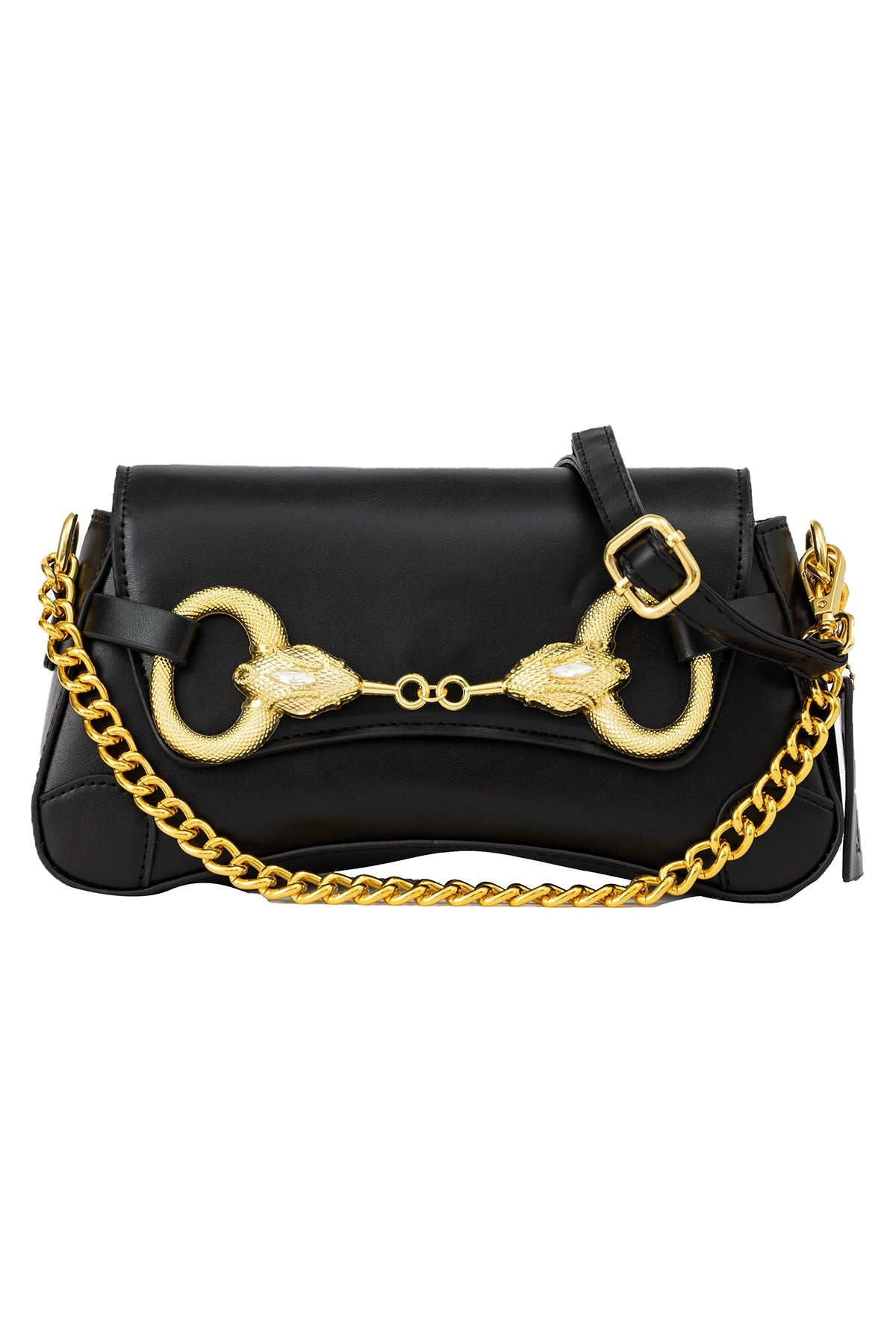 Women's Handbag Scott Cashmere Design - Black Style 14