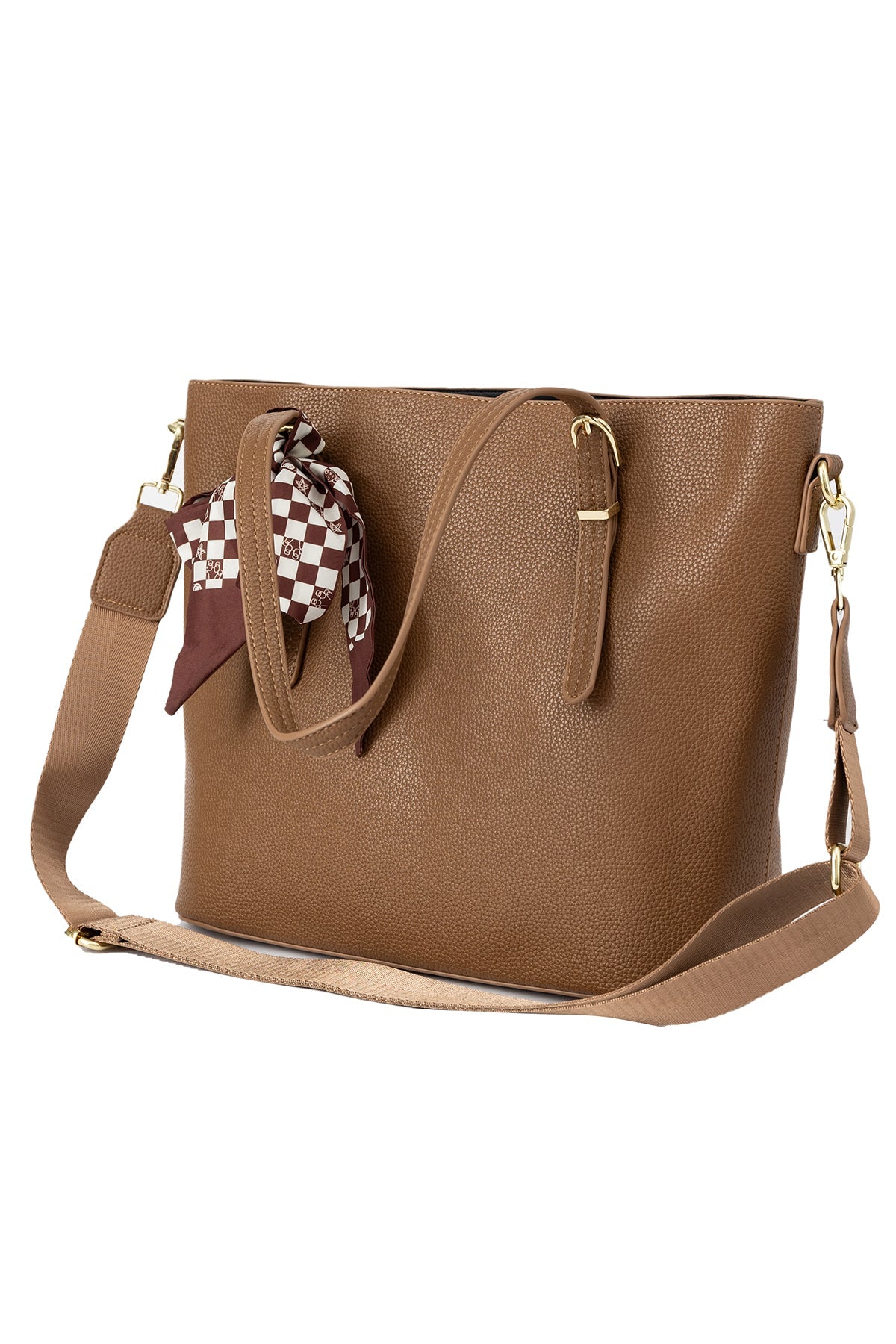 Women's Handbag Scott Cashmere Design - Camel Style 4