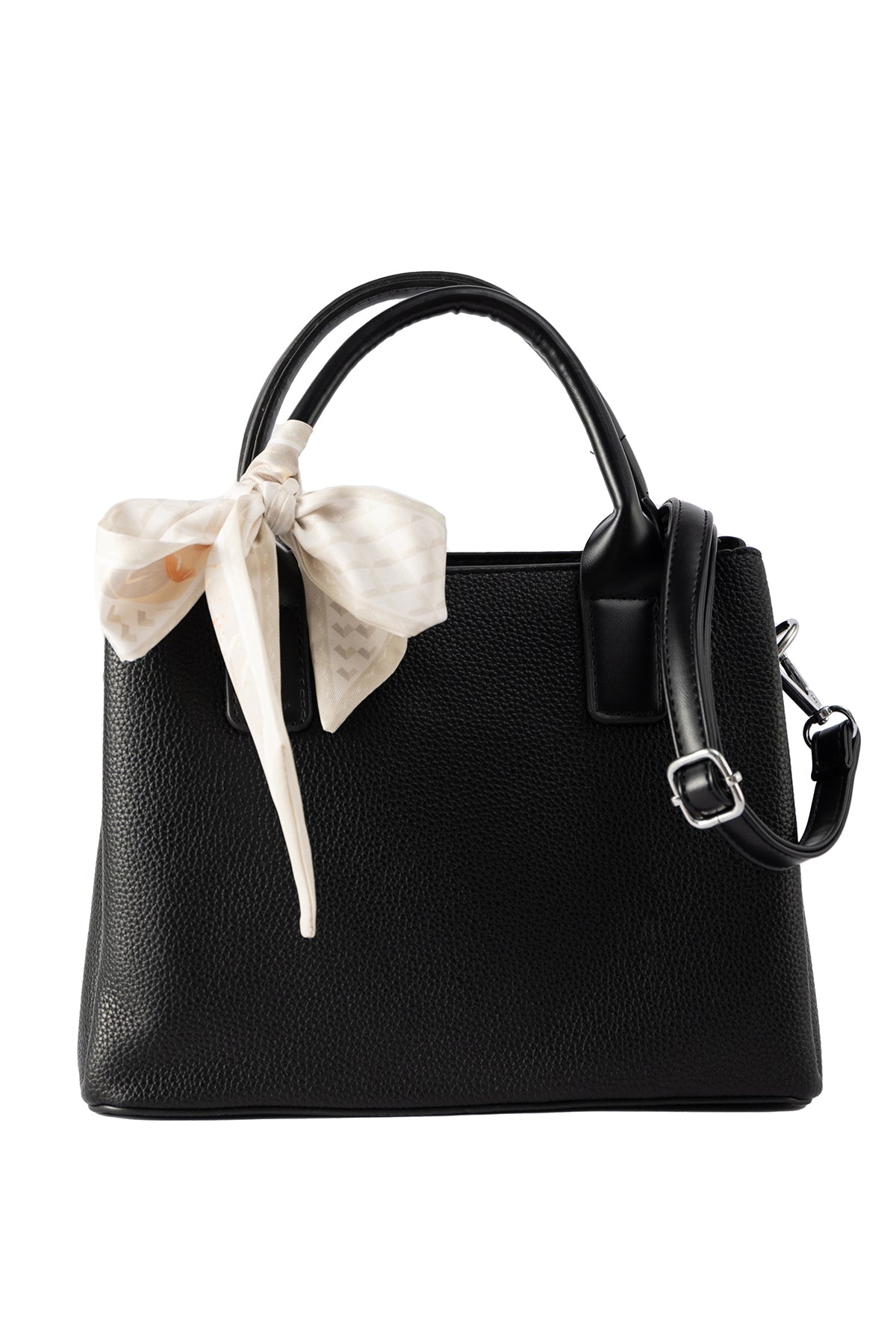 Women's Handbag Scott Cashmere Design - Black Style 9