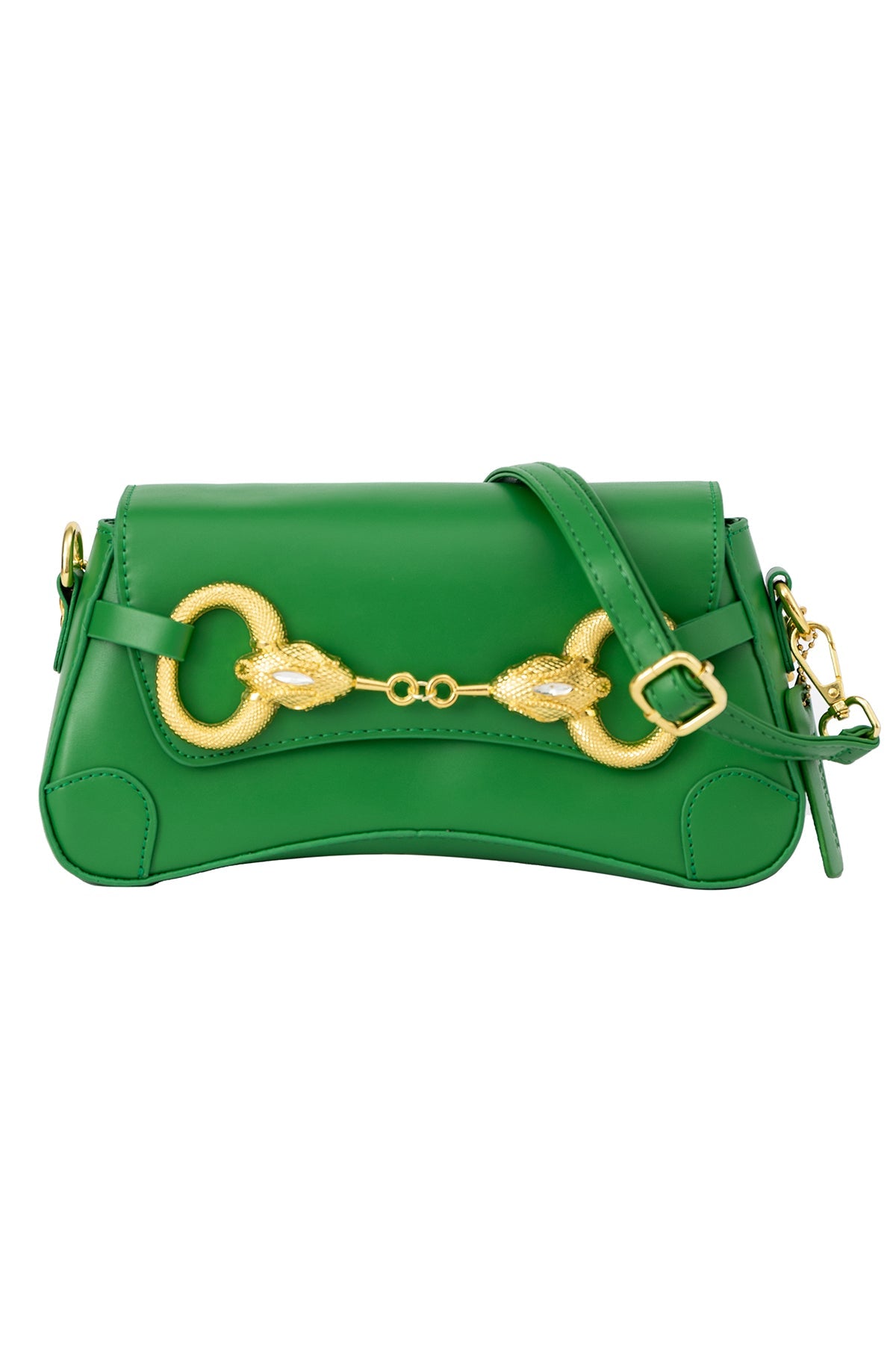 Women's Handbag Scott Cashmere Design - Green Style 2