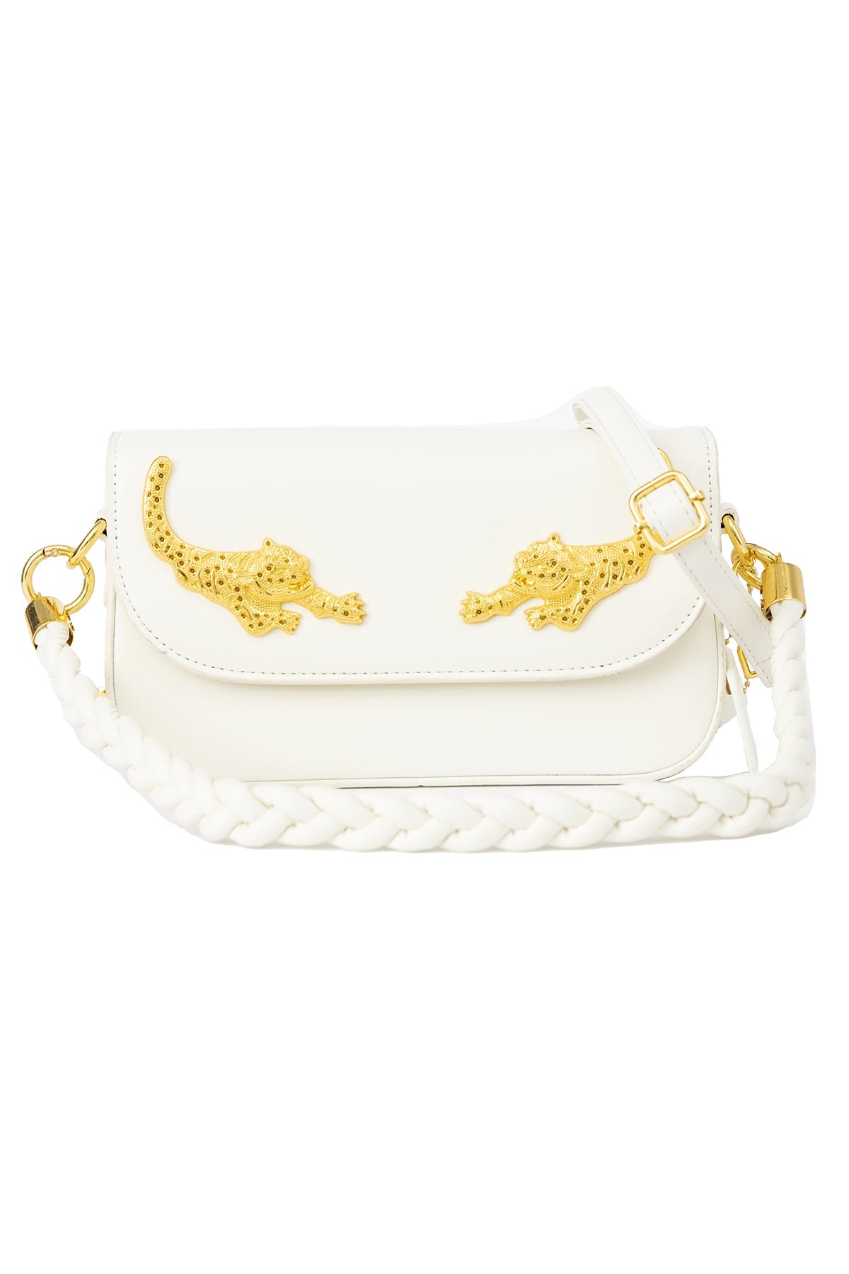 Women's Handbag Scott Cashmere Design - White Style 3