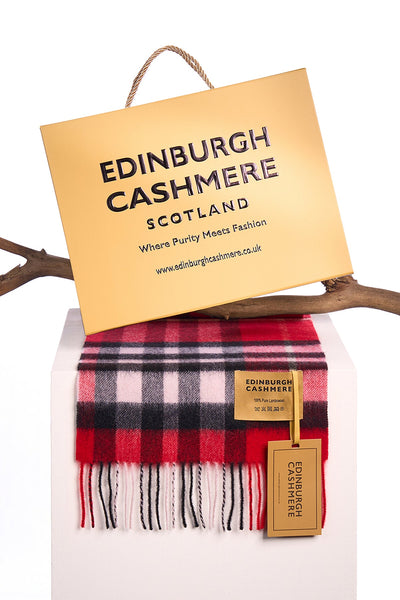 100% Pure Wool Scarf DC Check Exclusive Design