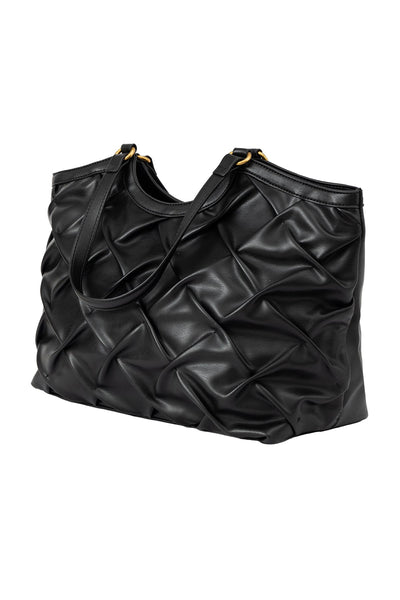 Women's Handbag Scott Cashmere Design - Black Style 3