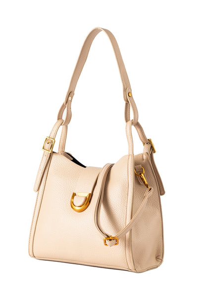 Women's Handbag Scott Cashmere Design - Beige Style 5