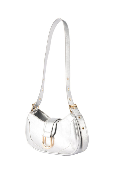 Women's Handbag Scott Cashmere Design - Silver Style 1