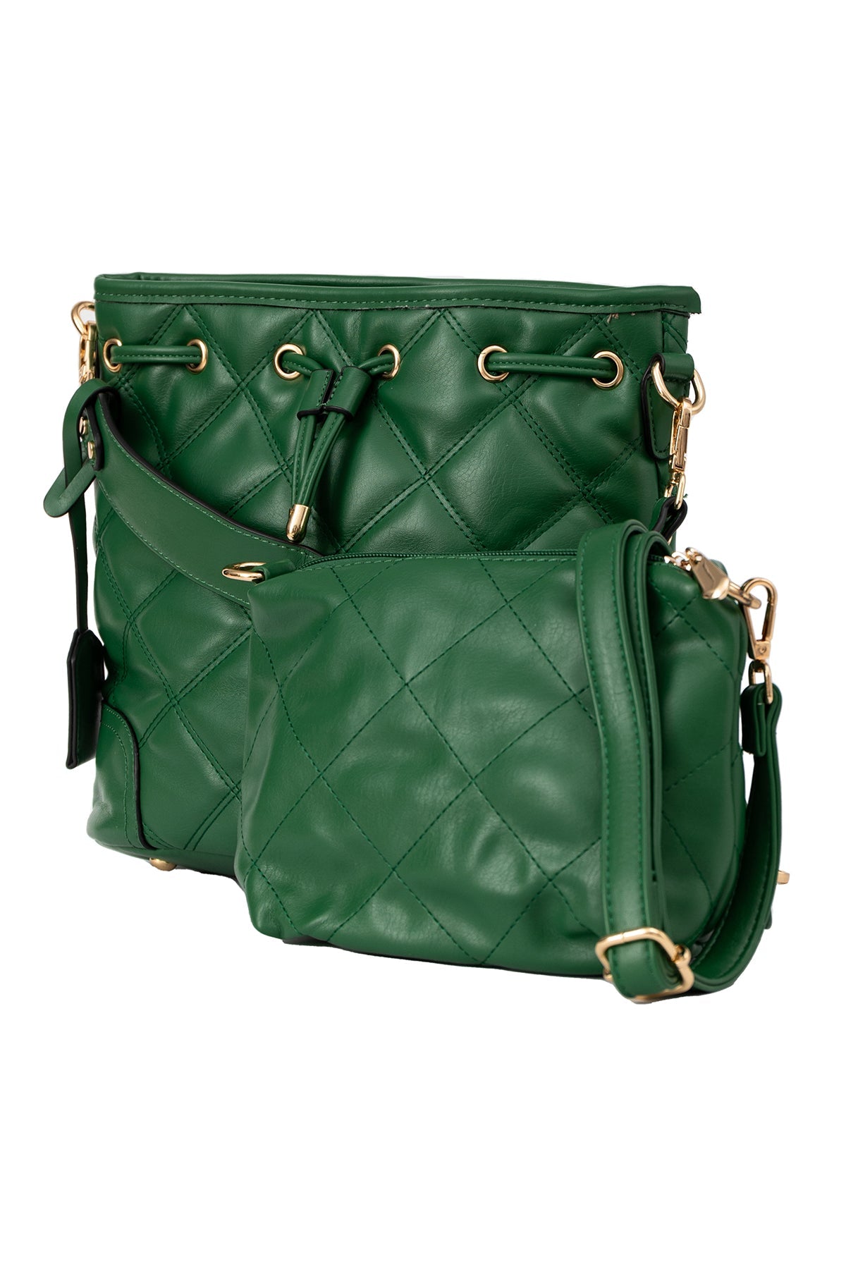Women's Handbag Scott Cashmere Design - Green Style 4