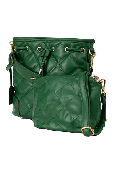 Women's Handbag Scott Cashmere Design - Green Style 4