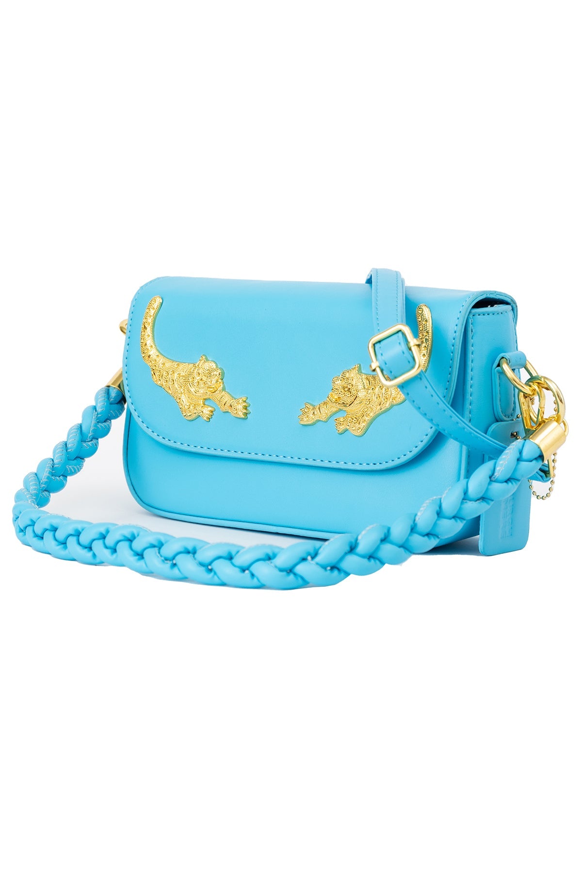 Women's Handbag Scott Cashmere Design - Blue Style 2