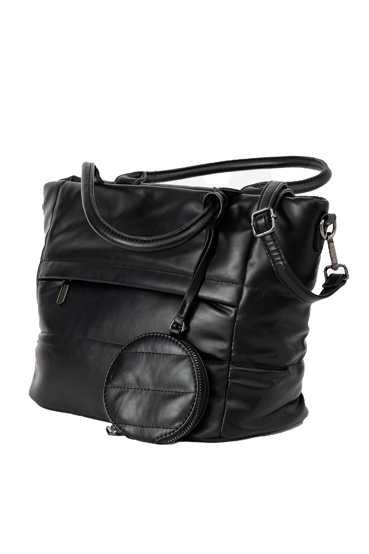 Women's Handbag Scott Cashmere Design - Black Style 2