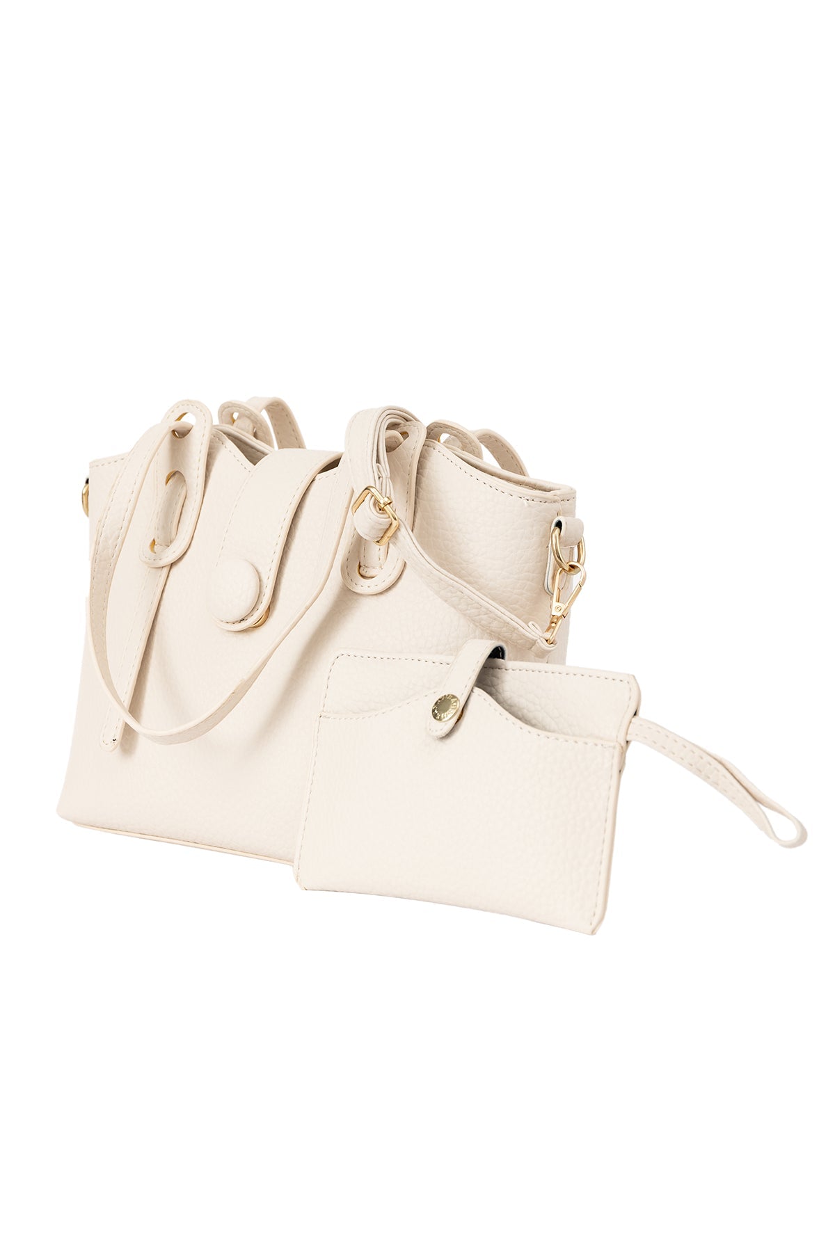 Women's Handbag Scott Cashmere Design - White Style 5
