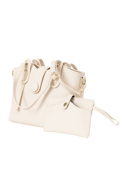 Women's Handbag Scott Cashmere Design - White Style 5