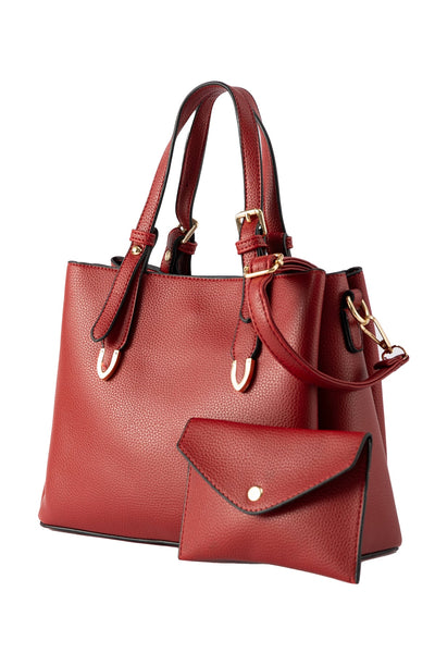Women's Handbag Scott Cashmere Design - Cherry