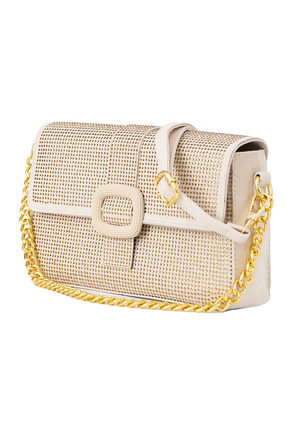 Women's Handbag Scott Cashmere Design - Crystal Beige