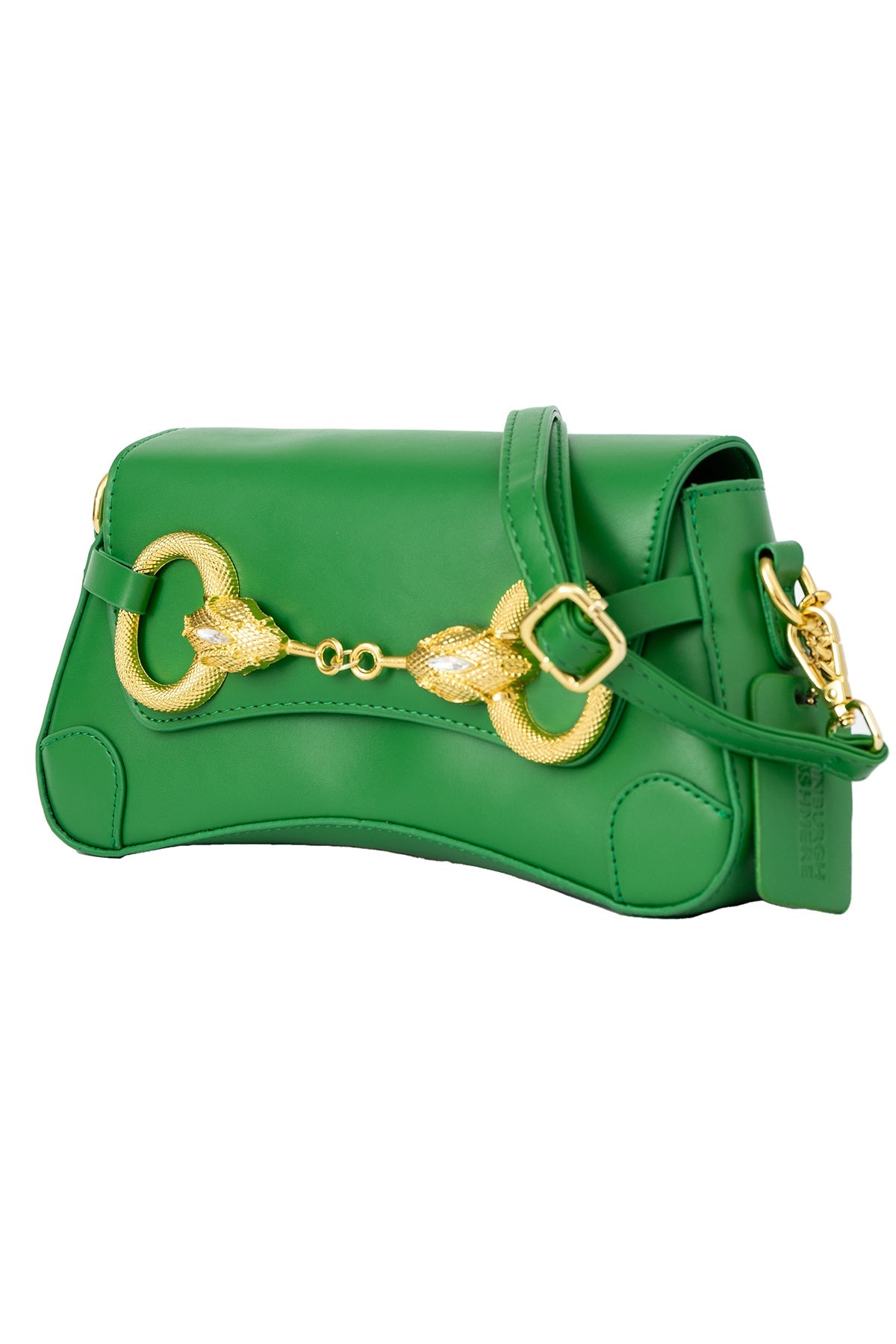 Women's Handbag Scott Cashmere Design - Green Style 2