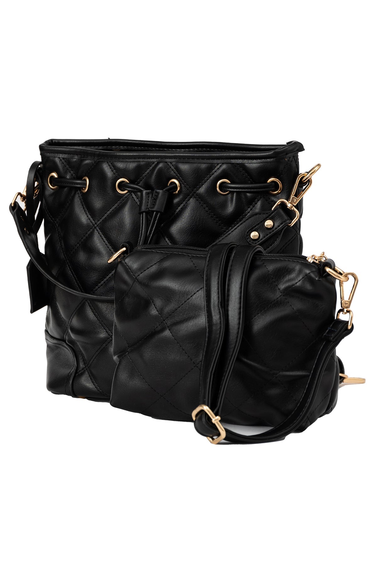 Women's Handbag Scott Cashmere Design - Black Style 21