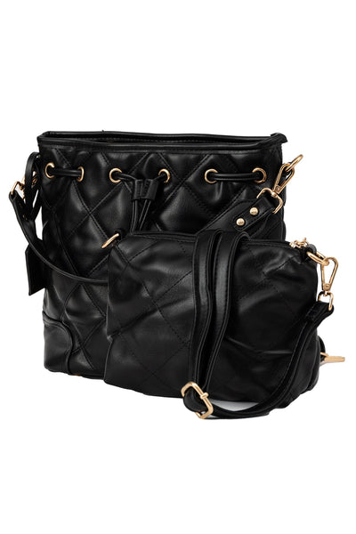 Women's Handbag Scott Cashmere Design - Black Style 21