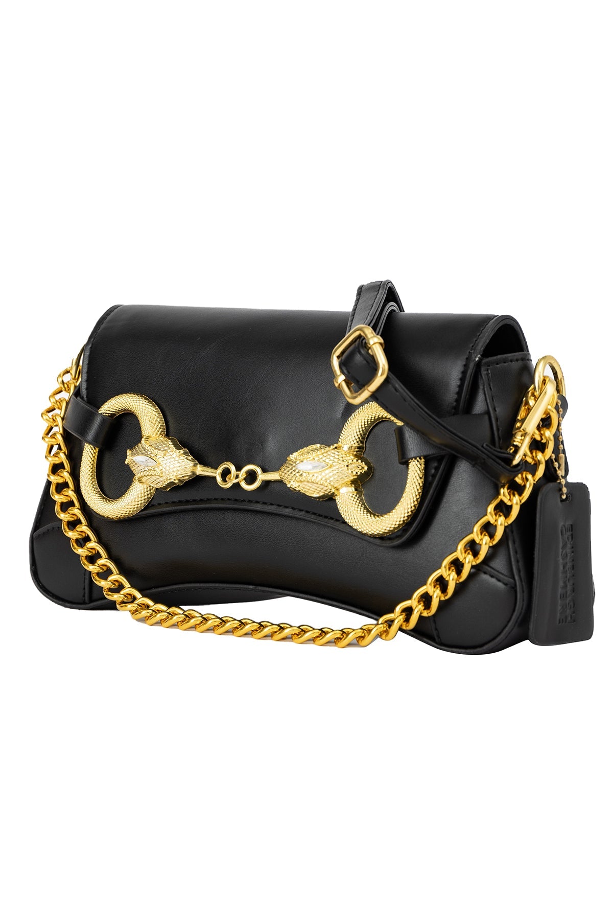 Women's Handbag Scott Cashmere Design - Black Style 14