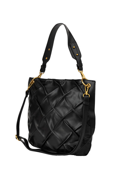 Women's Handbag Scott Cashmere Design - Black Style 22