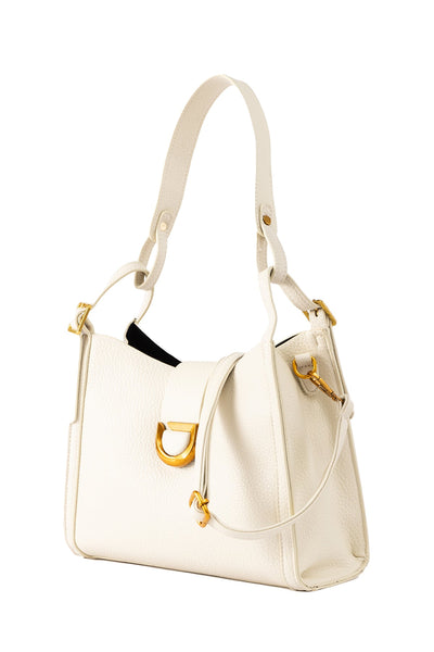 Women's Handbag Scott Cashmere Design - White Style 2