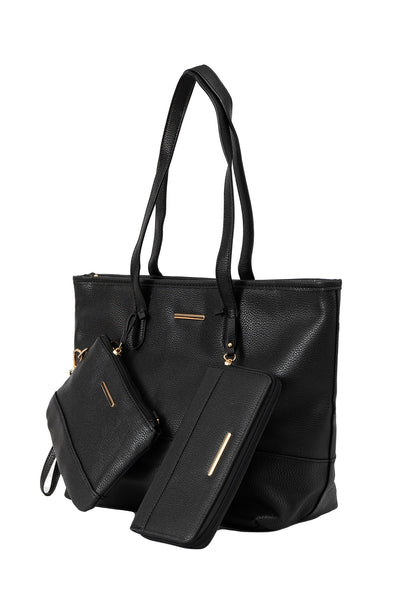 Women's Handbag Scott Cashmere Design - Black Style 4