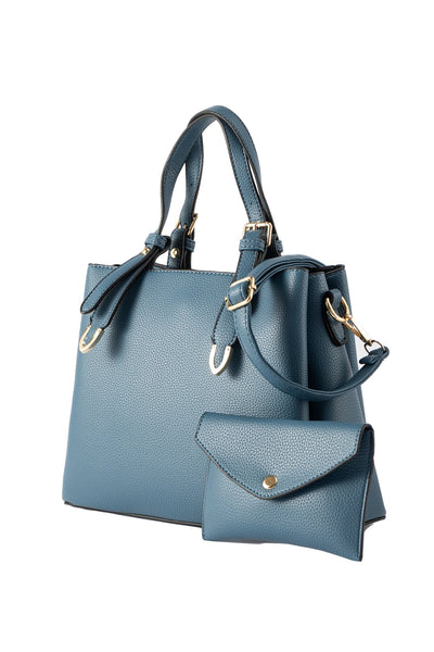 Women's Handbag Scott Cashmere Design - Blue Style 1