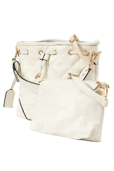 Women's Handbag Scott Cashmere Design - Off White Style 5