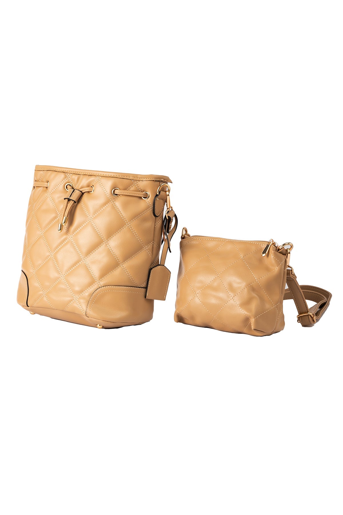 Women's Handbag Scott Cashmere Design - Beige Style 9