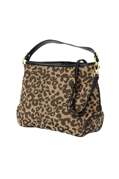 Women's Handbag Scott Cashmere Design - Leopard Print