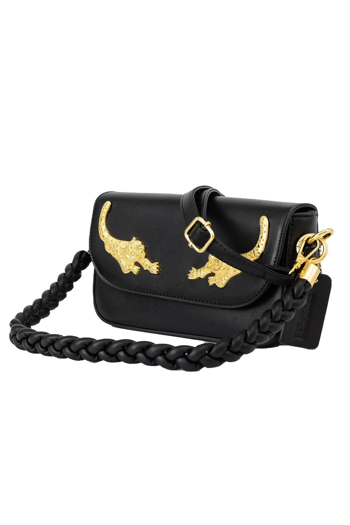 Women's Handbag Scott Cashmere Design - Black Style 13