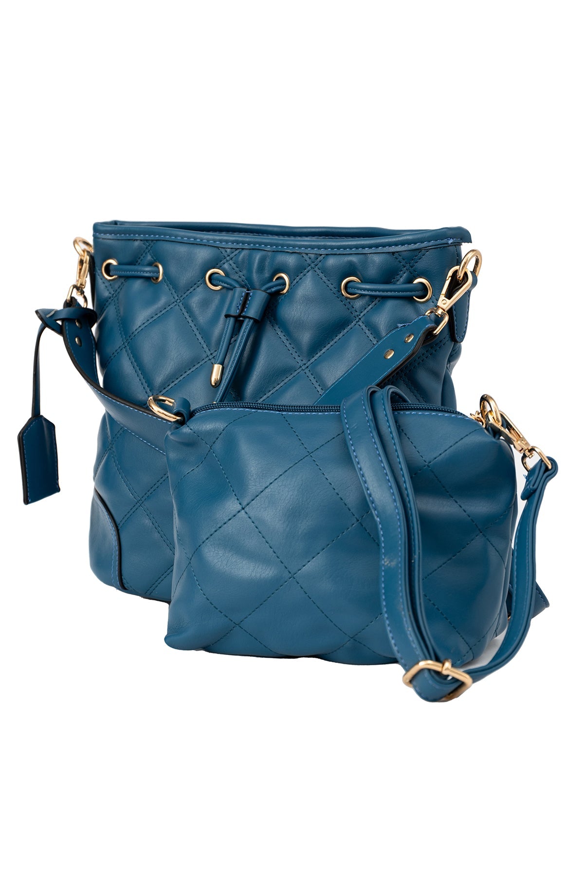 Women's Handbag Scott Cashmere Design - Turquoise