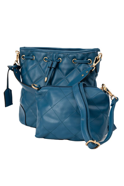 Women's Handbag Scott Cashmere Design - Turquoise