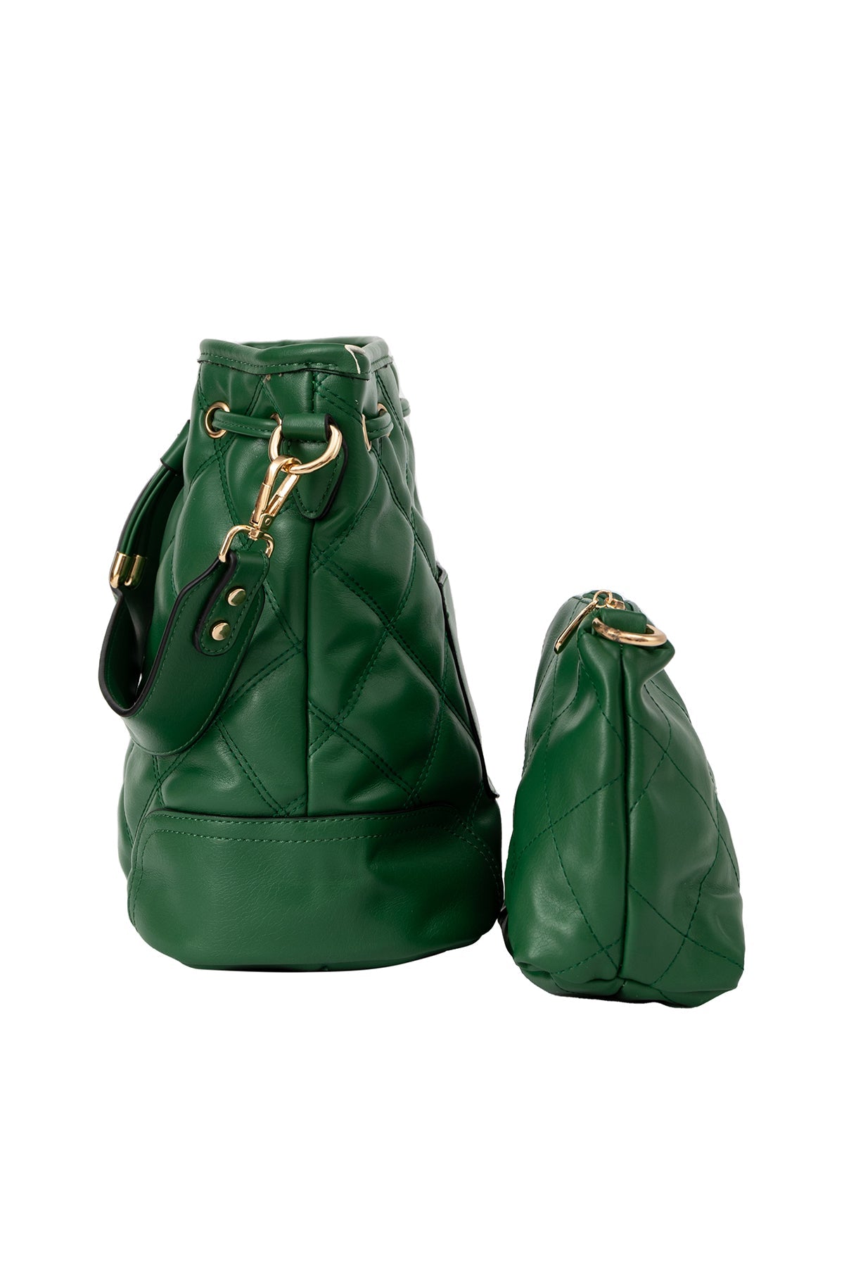 Women's Handbag Scott Cashmere Design - Green Style 4