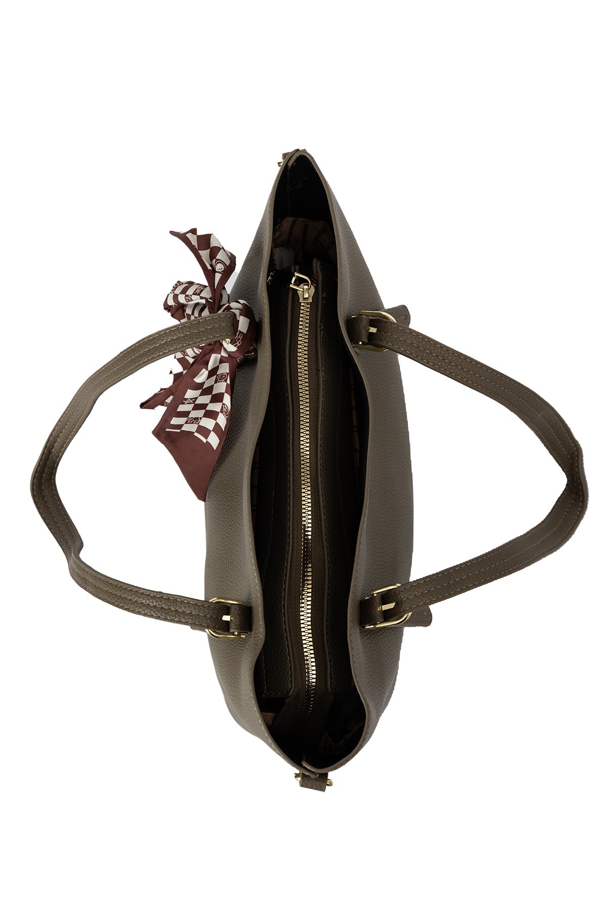 Women's Handbag Scott Cashmere Design - Grey Style 3