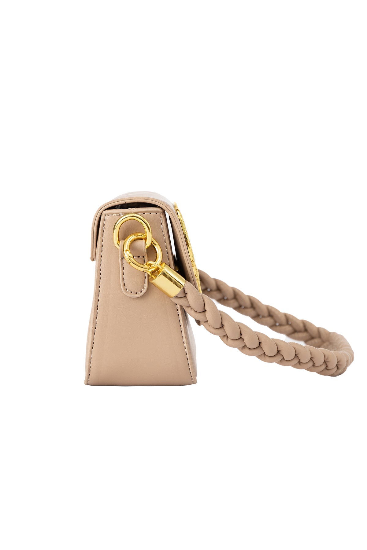 Women's Handbag Scott Cashmere Design - Beige Style 6