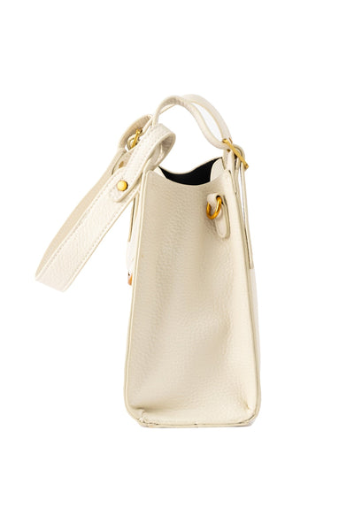 Women's Handbag Scott Cashmere Design - White Style 2