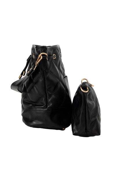 Women's Handbag Scott Cashmere Design - Black Style 21