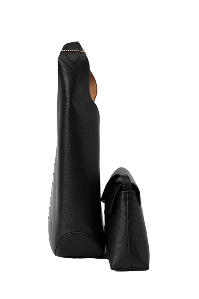 Women's Handbag Scott Cashmere Design - Black Style 20