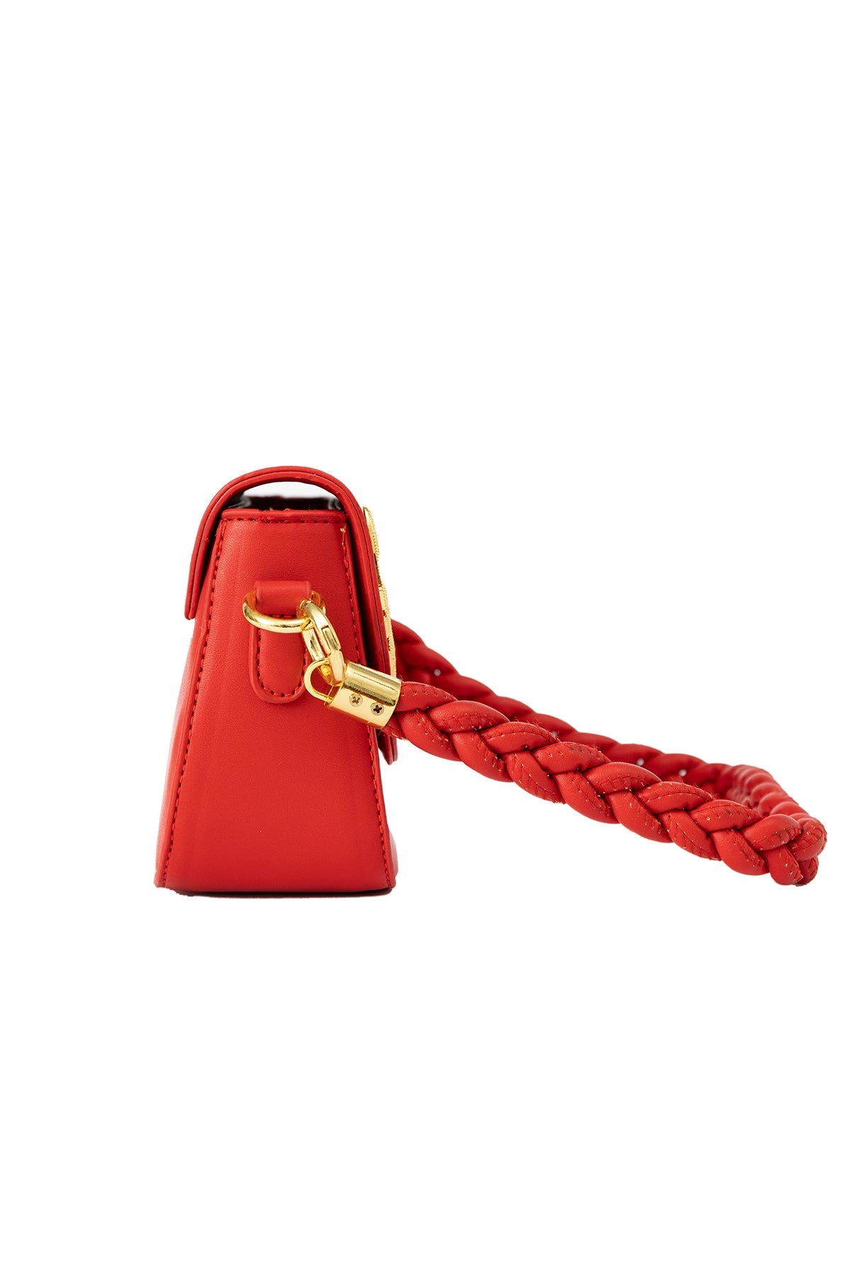 Women's Handbag Scott Cashmere Design - Red Style 1