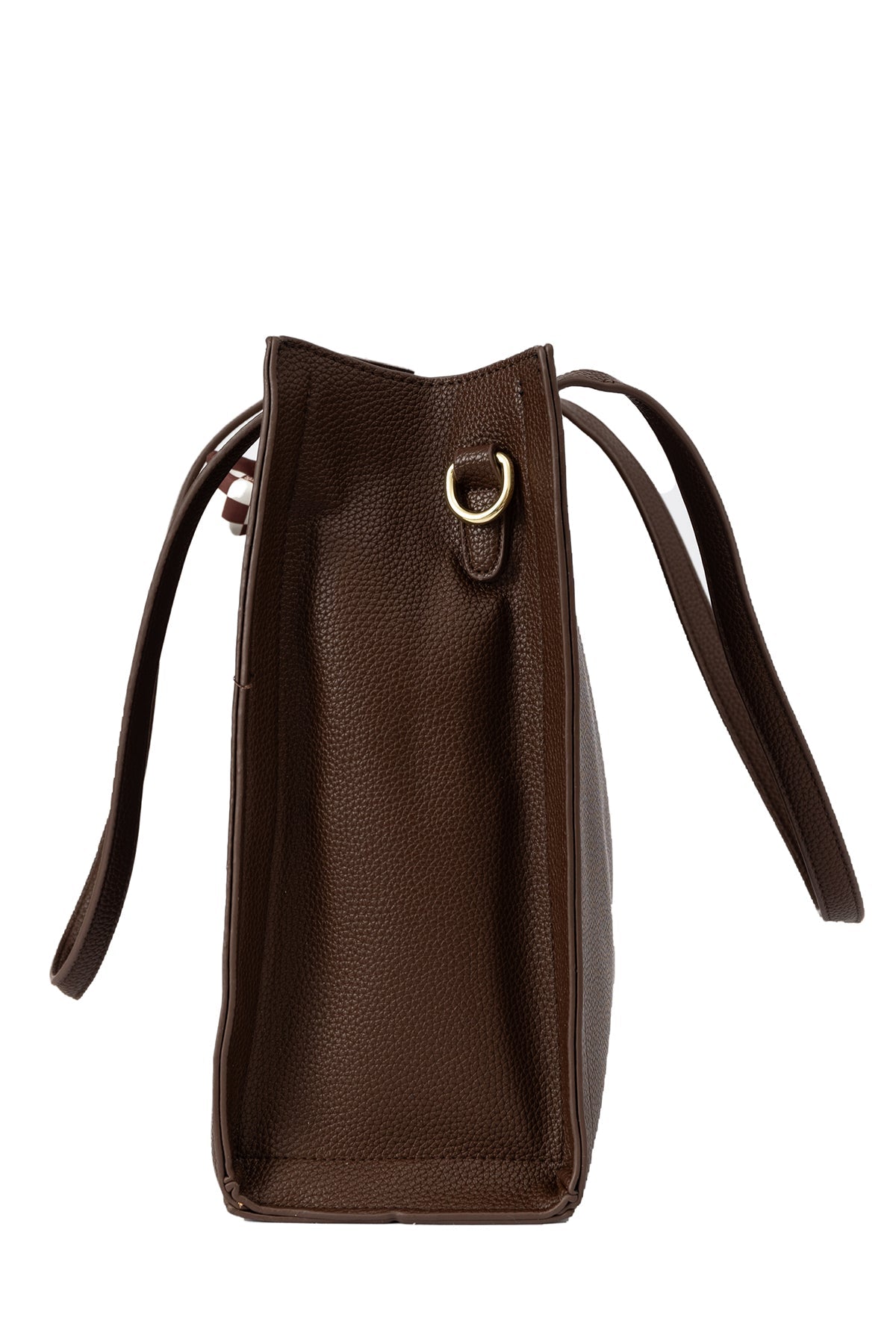 Women's Handbag Scott Cashmere Design - Chocolate Style 1