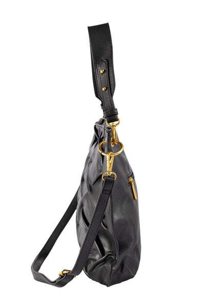 Women's Handbag Scott Cashmere Design - Black Style 22