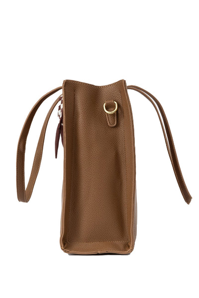 Women's Handbag Scott Cashmere Design - Brown Style 5