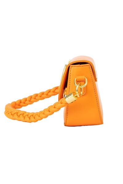 Women's Handbag Scott Cashmere Design - Orange Style 1