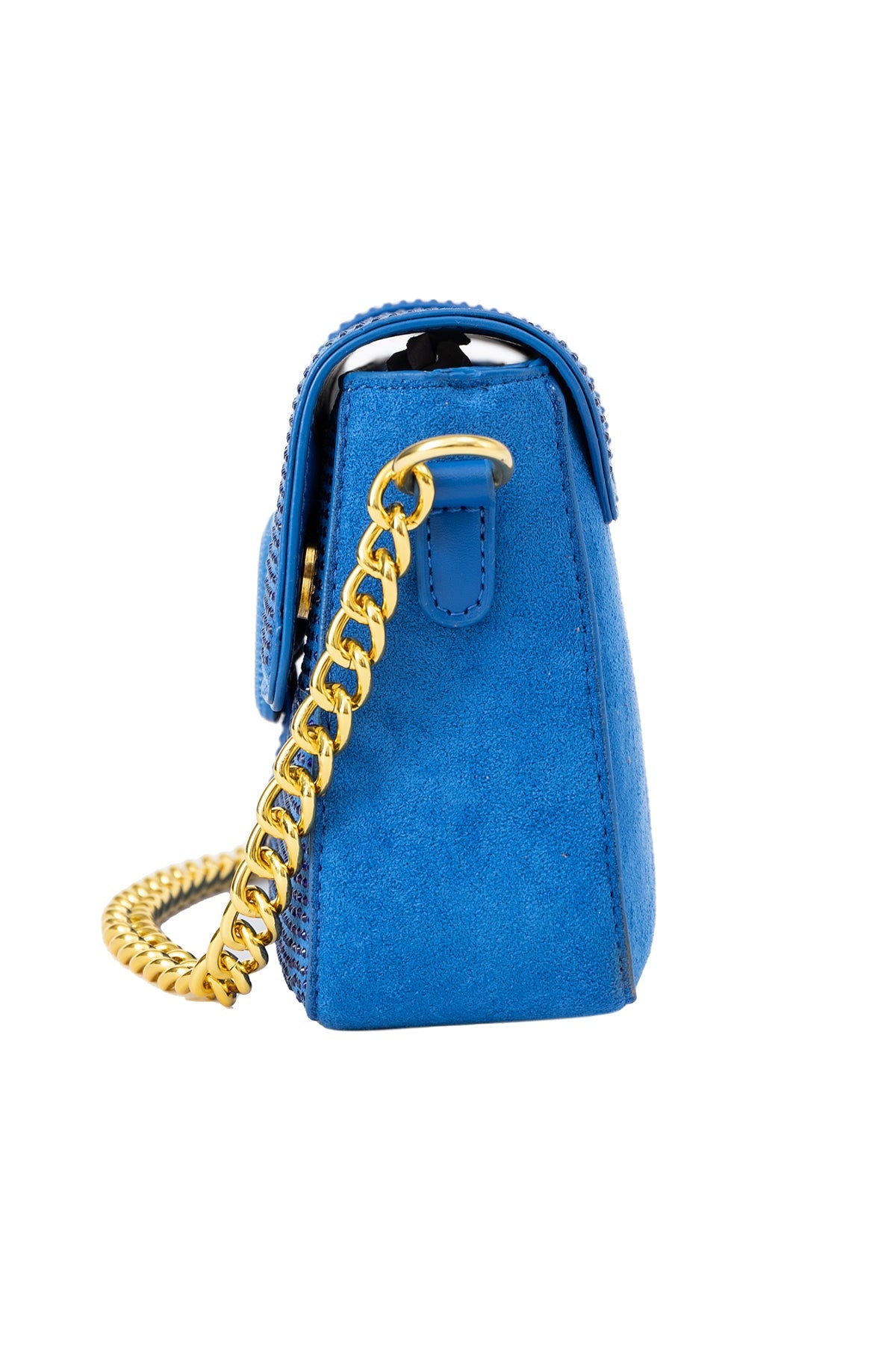 Women's Handbag Scott Cashmere Design - Crystal Blue